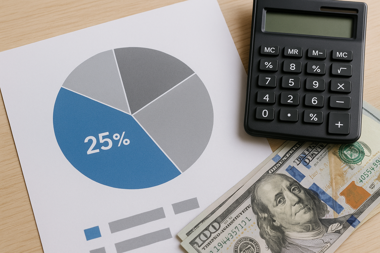 Un artisan rédigeant une facture d’acompte conforme dans son bureau.