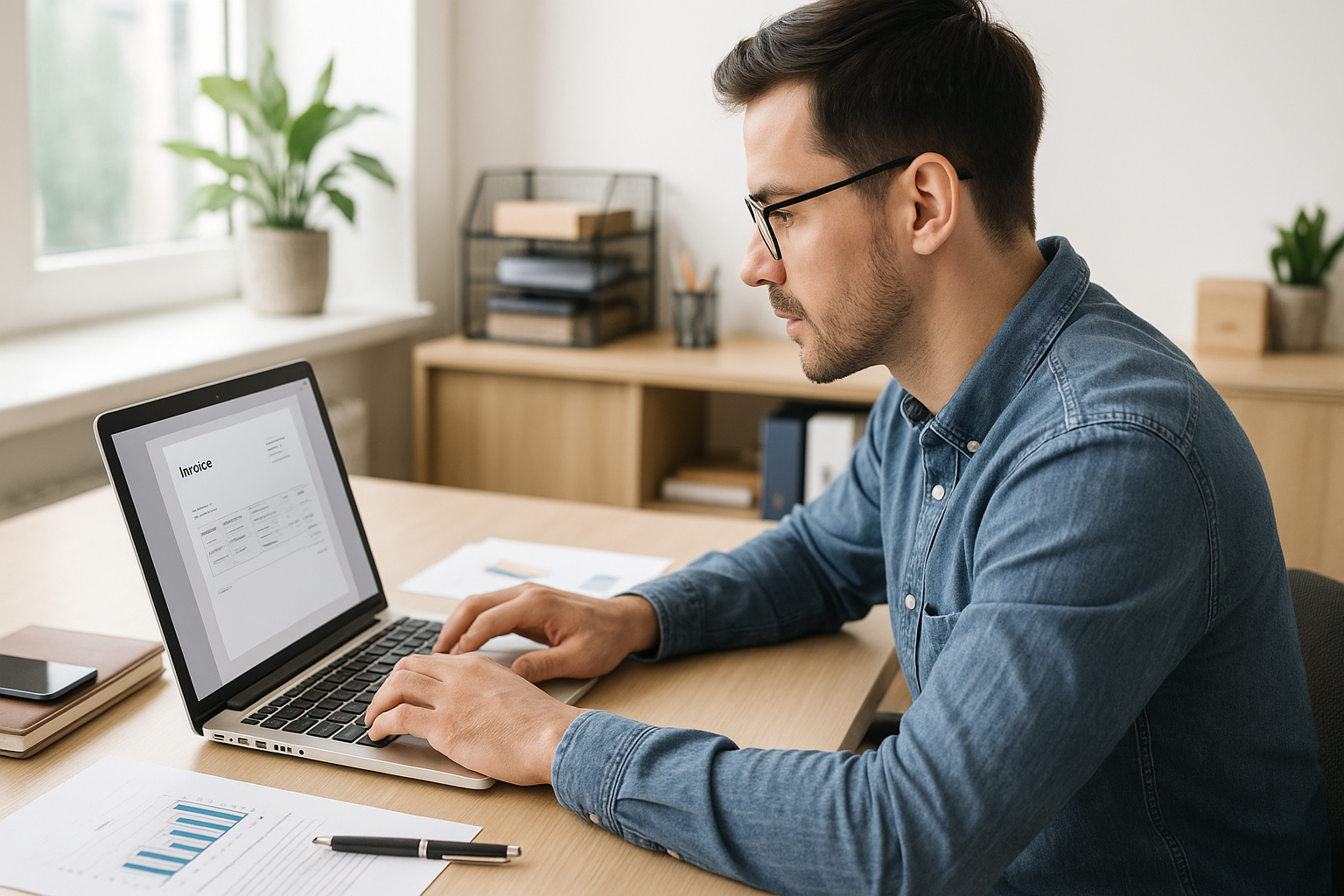 Auto-entrepreneurs : maîtrisez vos obligations de facturation 1 Émission d’une facture par un auto-entrepreneur à un client professionnel.