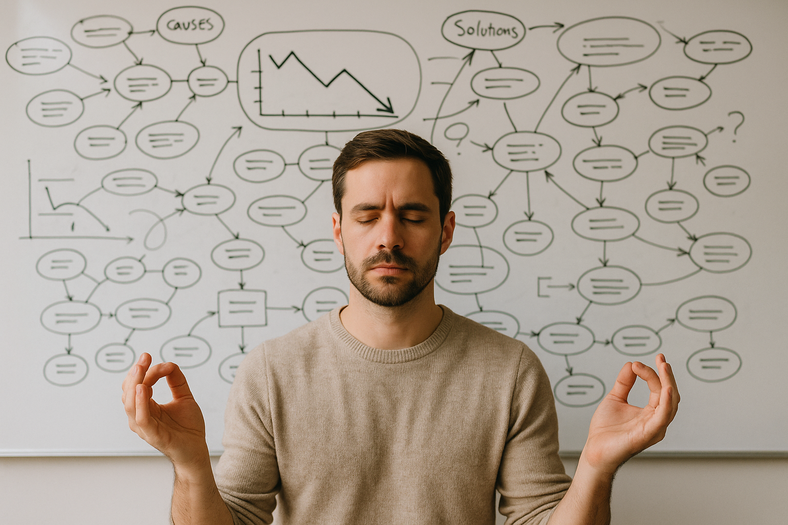 Un entrepreneur célébrant ses réussites, un pas essentiel contre le syndrome de l’imposteur.